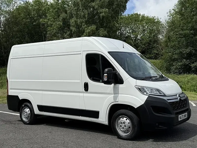 Used Citroën Relay 140 HP (102 kW) 2021 White Van