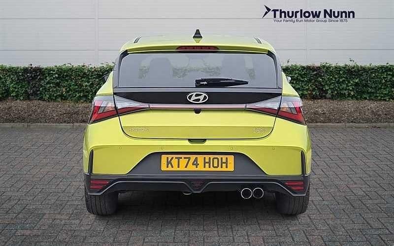 Used Hyundai i20 N Line 101 HP (74 kW) 2025 Green Hatchback