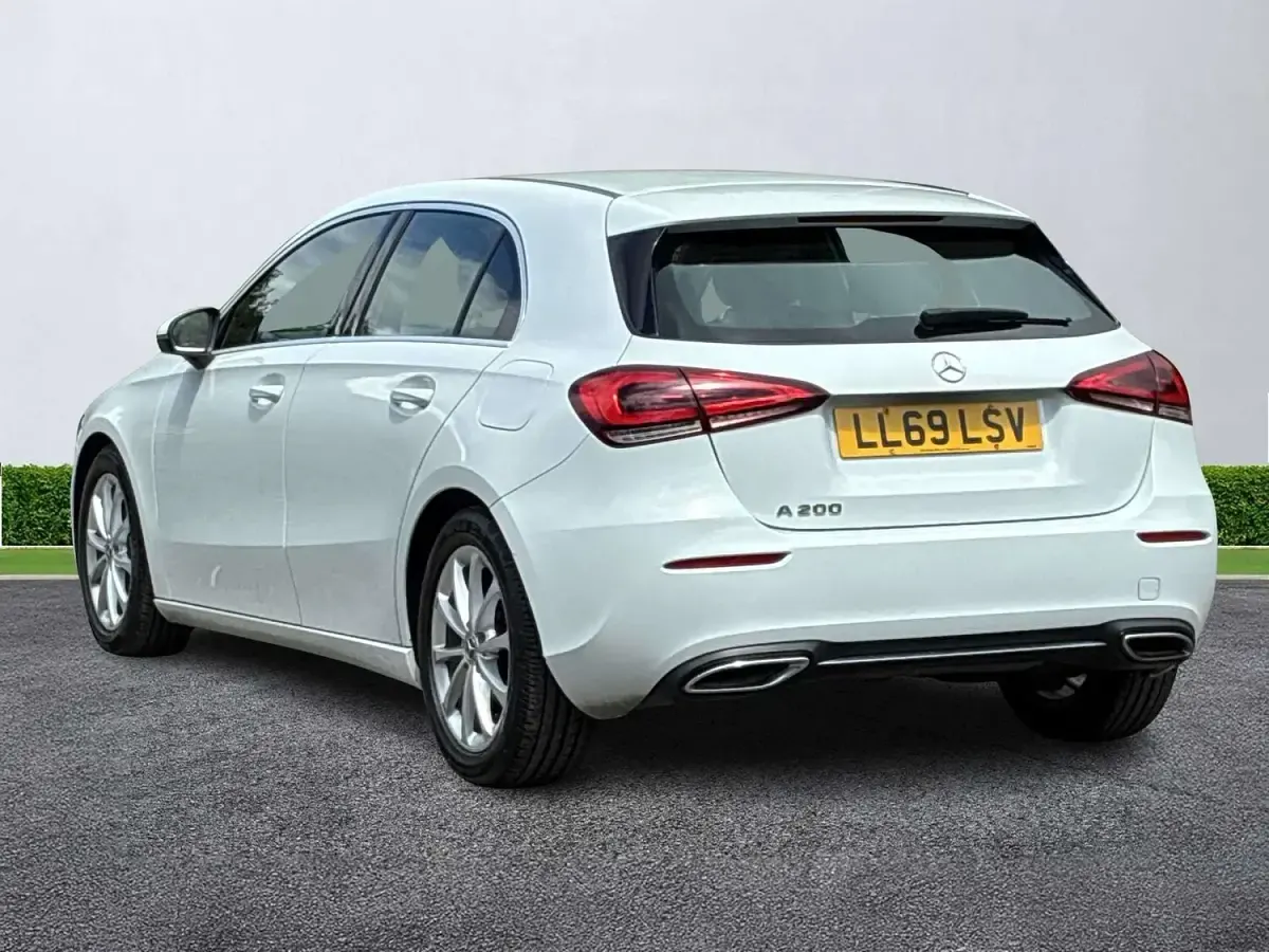 Used Mercedes A200 2019 White Hatchback