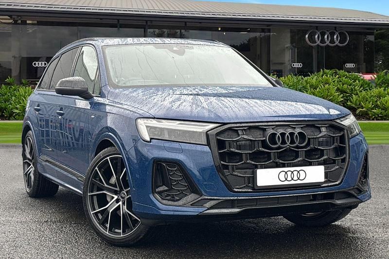 New Audi Q7 Black Edition 2026 Blue SUV