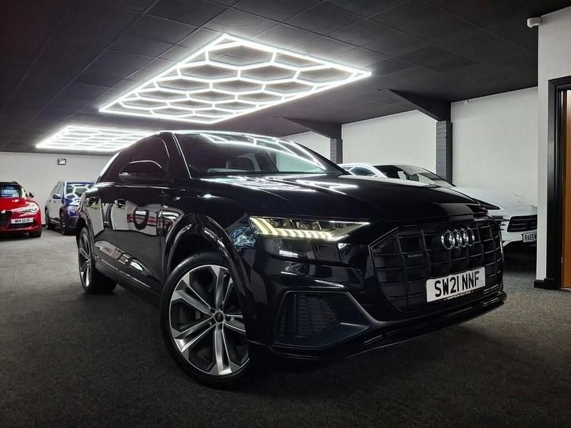 Black Used 2021 Audi Q8 Black Edition SUV | £41,995 (Fair price) - Image 1/4