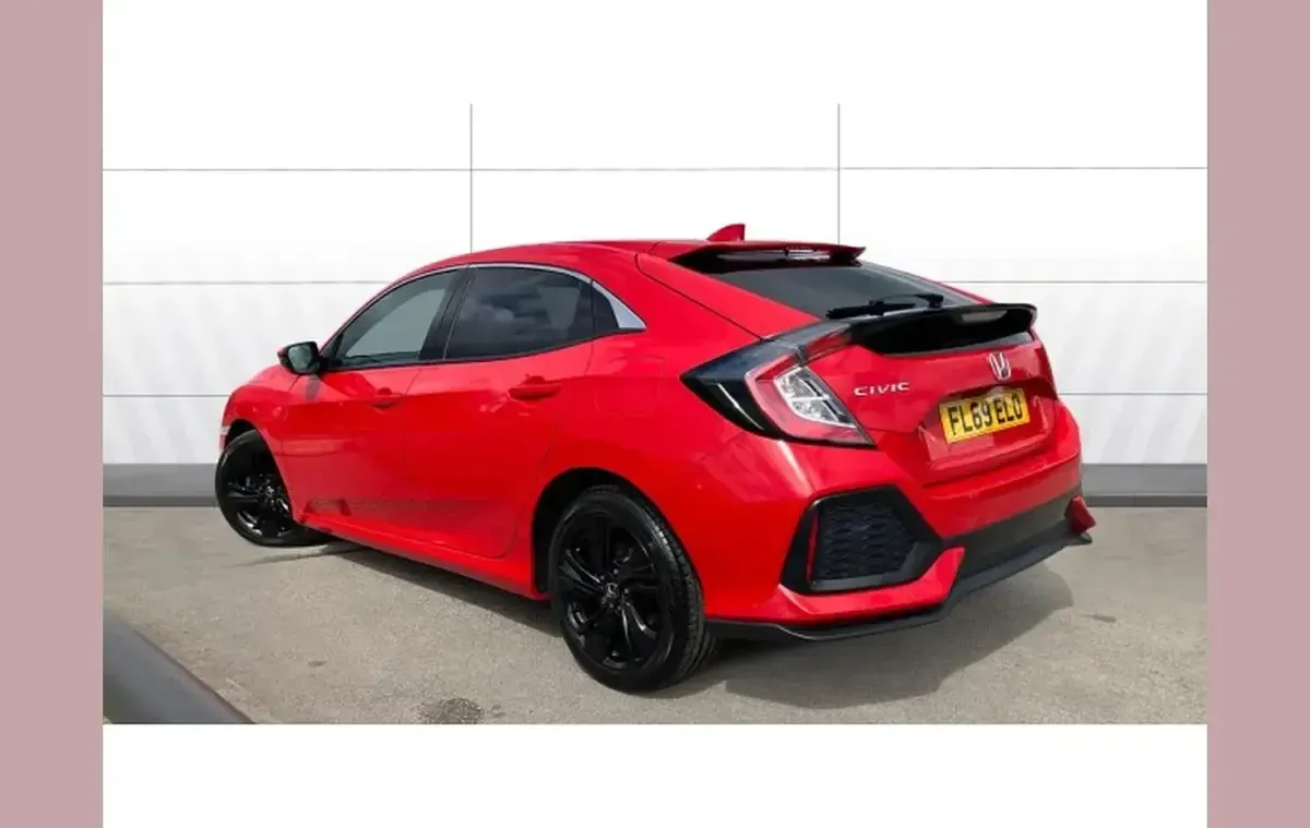 Used Honda Civic SR 124 HP (91 kW) 2019 Red Hatchback