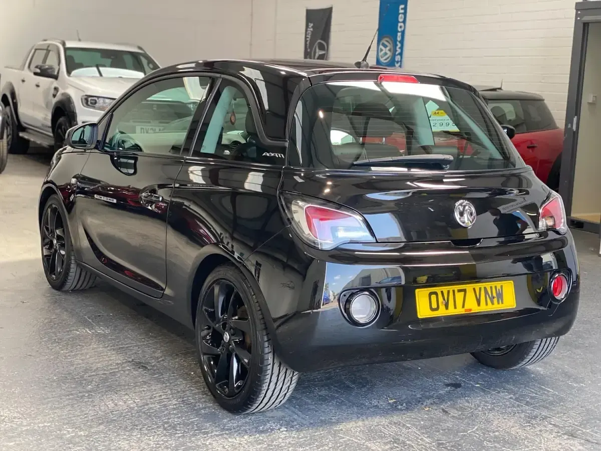 Used Vauxhall Adam S 70 HP (51 kW) 2017 Black Hatchback