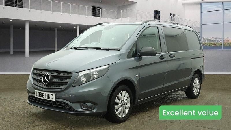 Grey Used 2018 Mercedes Vito Van | £14,449 (Fair price) - Image 1/4