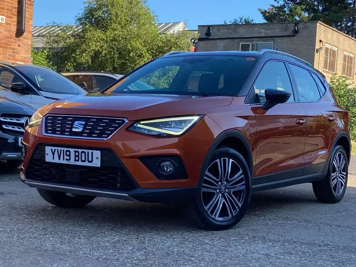 Used Seat Arona XCELLENCE 95 HP (69 kW) 2019 Orange SUV