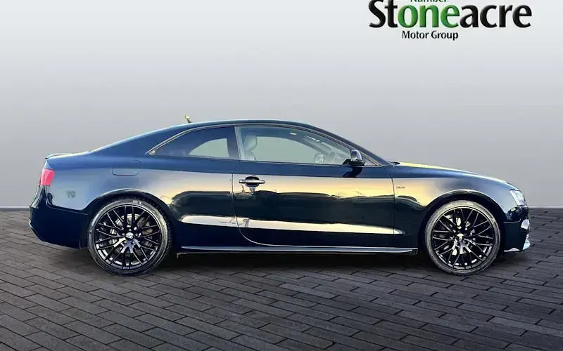 Used Audi A5 Black Edition 224 HP (164 kW) 2015 Black Coupe