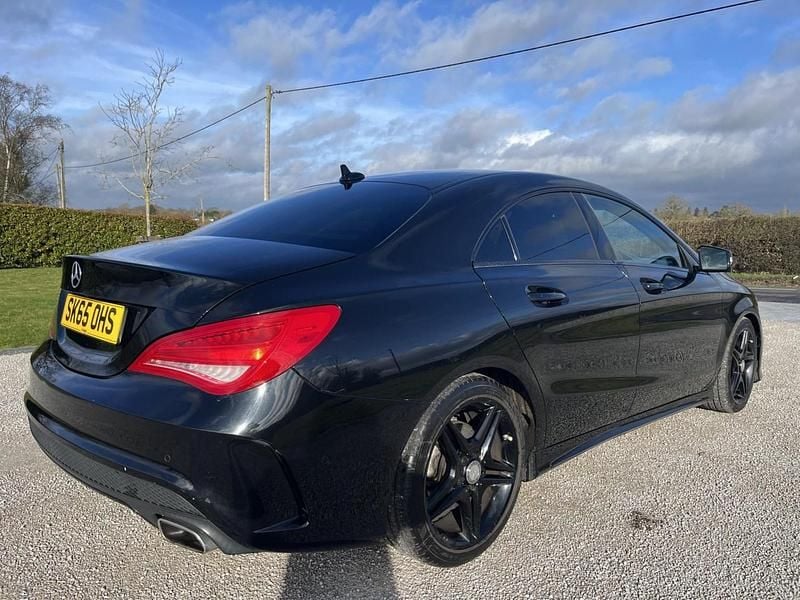 Used Mercedes CLA220 AMG 177 HP (130 kW) 2015 Black Sedan