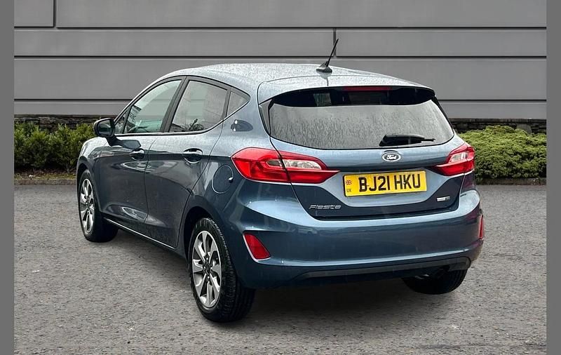 Used Ford Fiesta Trend 123 HP (90 kW) 2021 Blue Hatchback