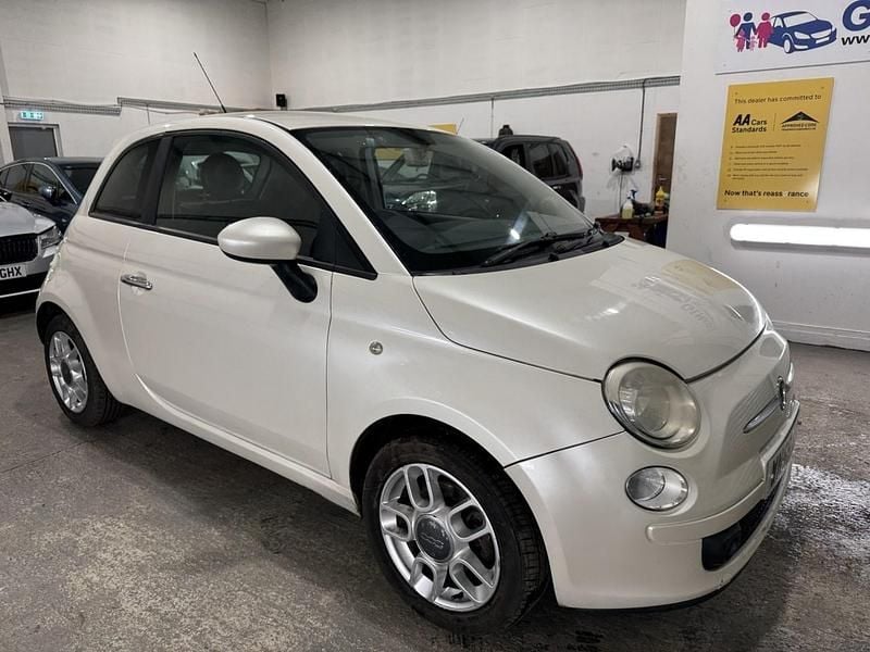 Used Fiat 500 Sport 2008 White Hatchback