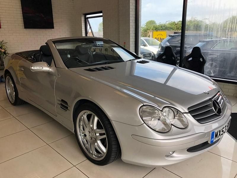 Silver Used 2003 Mercedes SL500 Cabriolet | £9,995 (A bit pricey) - Image 1/4
