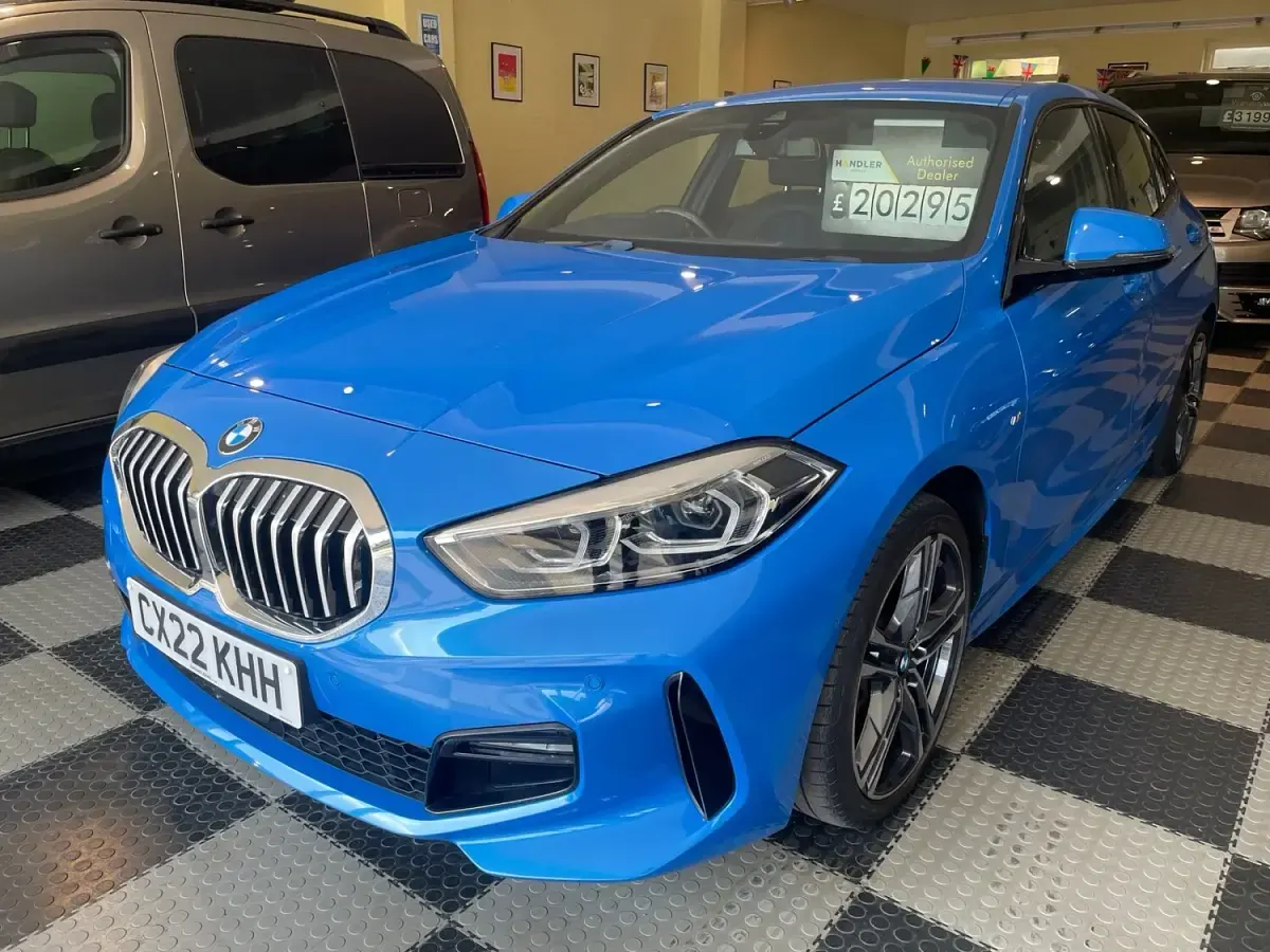 Used BMW 118 M Sport 2022 Blue Hatchback