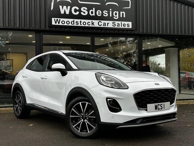 White Used 2022 Ford Puma Titanium Hatchback | £14,290 (Good price) - Image 1/4