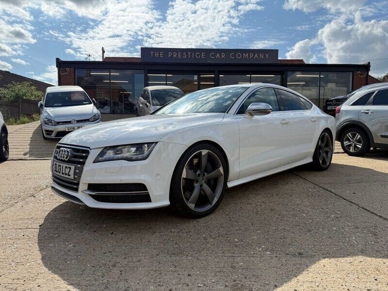 White Used 2013 Audi S7 Sportback Hatchback | £16,995 - Image 1/4
