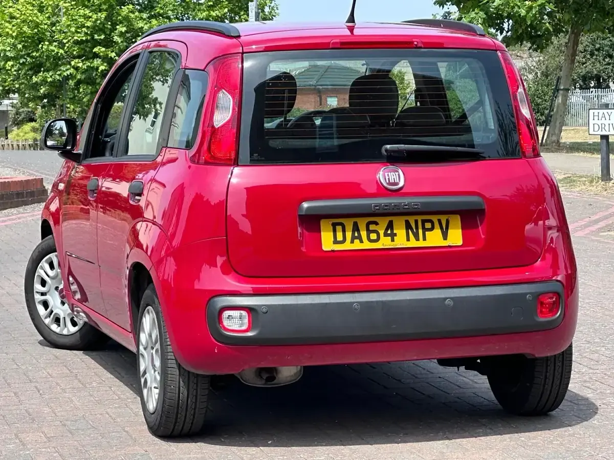 Used Fiat Panda Easy 69 HP (50 kW) 2014 Red Hatchback
