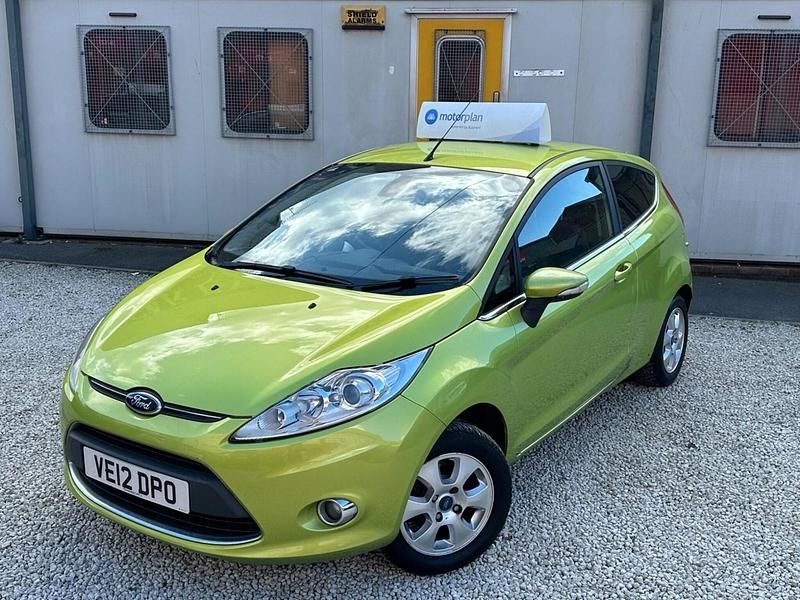 Used Ford Fiesta Titanium 2012 Green Hatchback