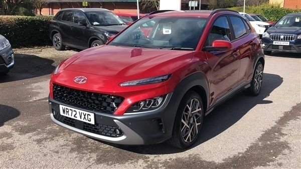Red Used 2022 Hyundai Kona Ultimate SUV | £20,745 (Expensive) - Image 1/1