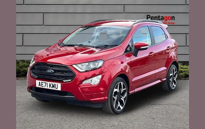 Used Ford Ecosport ST-Line 138 HP (101 kW) 2021 Red SUV
