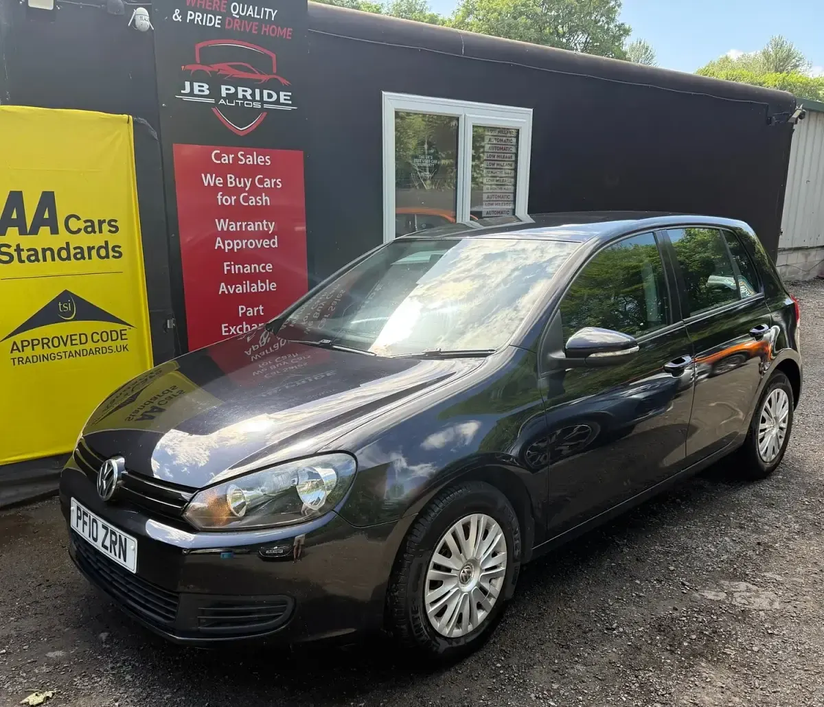 Used VW Golf VI S 2010 Black Hatchback