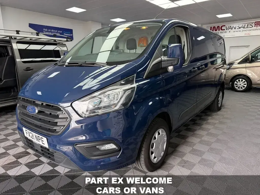 Used Ford Transit Custom Trend 2021 Blue Van