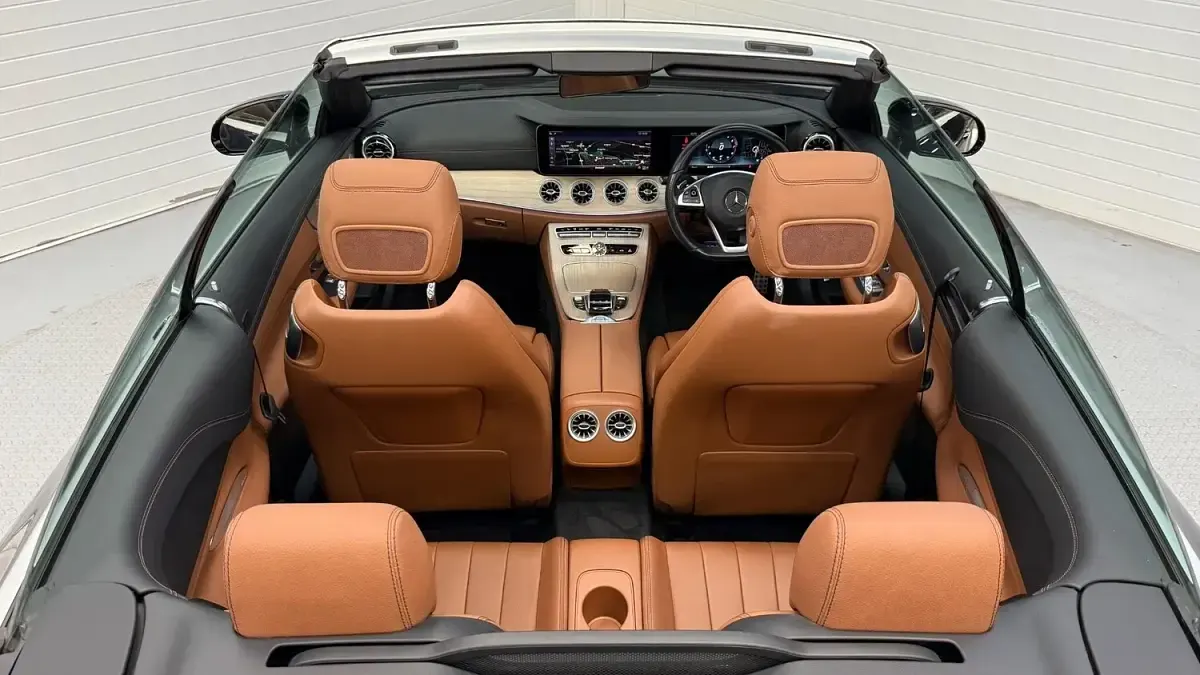 Used Mercedes E400 AMG Line Premium Plus 2018 Blue Cabriolet