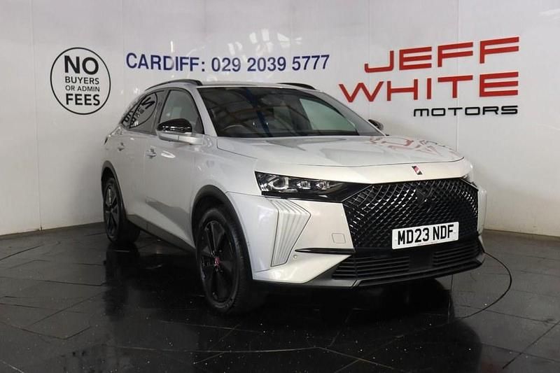 White Used 2023 DS Automobiles DS7 Crossback Performance Line Plus SUV | £20,988 (Fair price) - Image 1/4