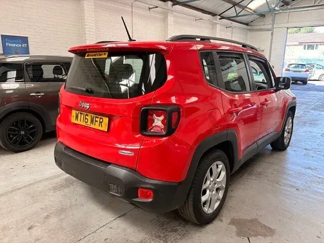 Used Jeep Renegade Longitude 2016 Red SUV