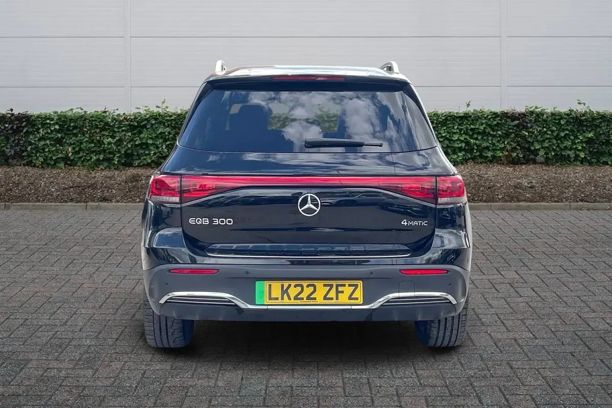 Used Mercedes EQB300 AMG Line Premium 167 kW (228 HP) 2022 Black SUV