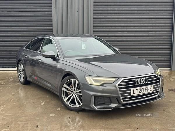 Grey Used 2020 Audi A6 S-Line Sedan | £20,995 (Fair price) - Image 1/4