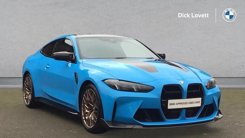 Blue Used 2024 BMW M4 Comfort Edition Coupe | £95,000 (Fair price) - Image 1/4