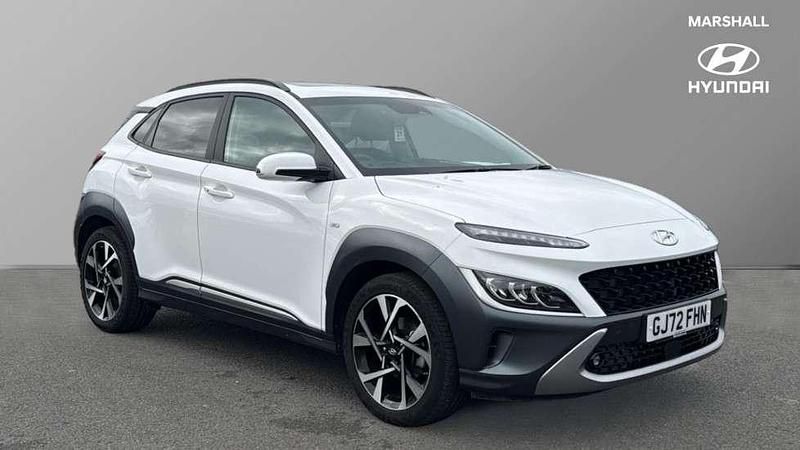 White Used 2022 Hyundai Kona Ultimate SUV | £16,513 (Fair price) - Image 1/4