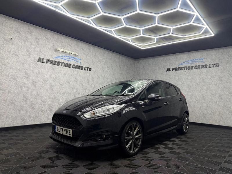 Black Used 2017 Ford Fiesta ST-Line Hatchback | £7,499 (Fair price) - Image 1/4