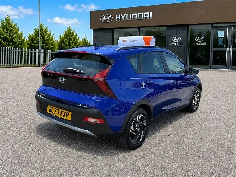 Used Hyundai Bayon SE 100 HP (73 kW) 2023 Blue SUV