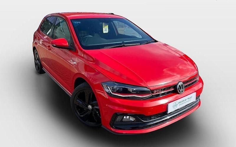 Used VW Polo GTI 200 HP (147 kW) 2019 Red Hatchback