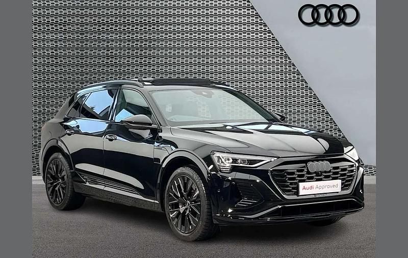 Used Audi Q8 e-tron Black Edition 250 kW (340 HP) 2023 Black SUV