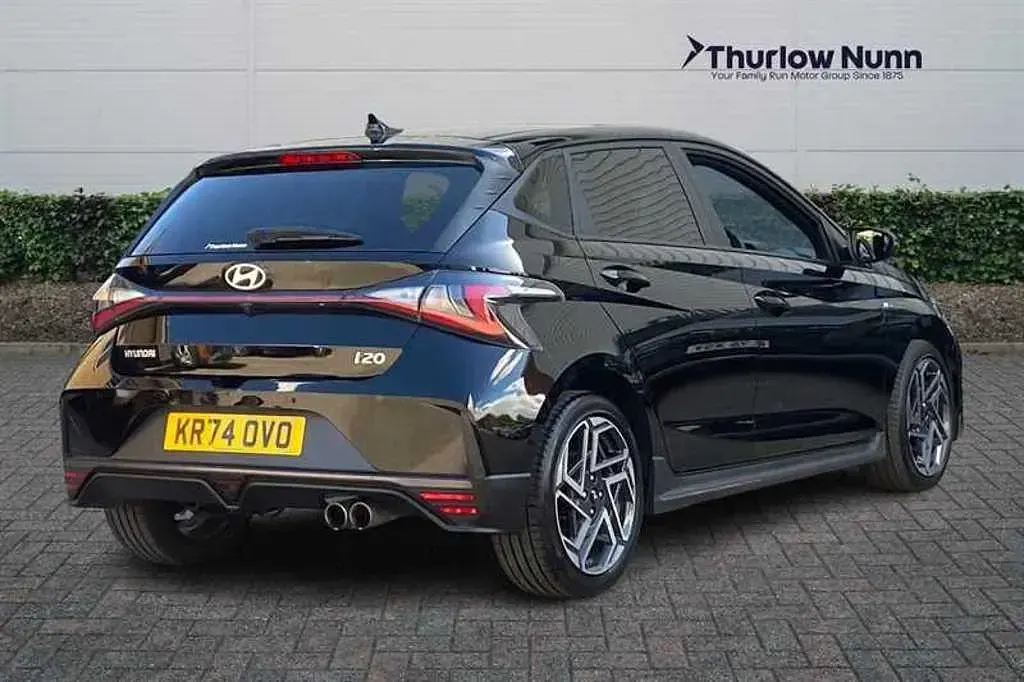 Used Hyundai i20 N Line 100 HP (73 kW) 2024 Phantom black Hatchback
