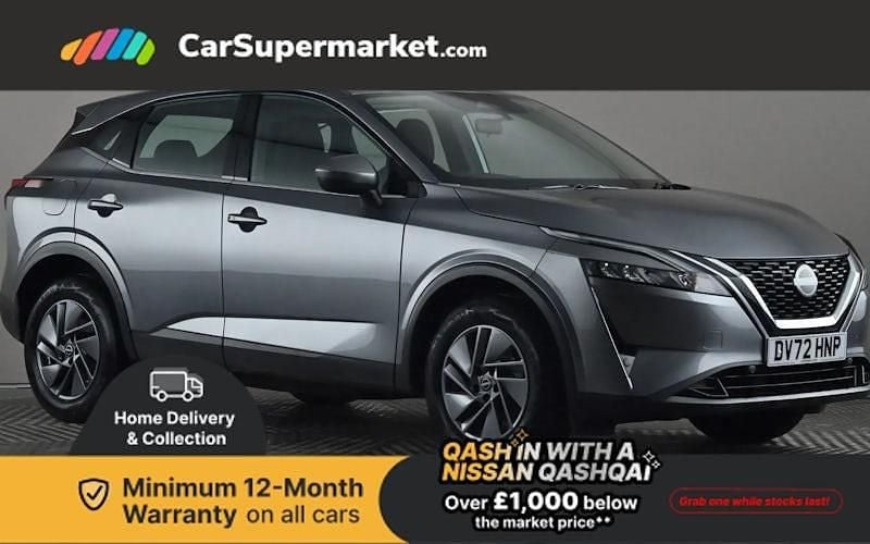 Grey Used 2022 Nissan Qashqai Acenta Premium SUV | £14,797 (Good price) - Image 1/3