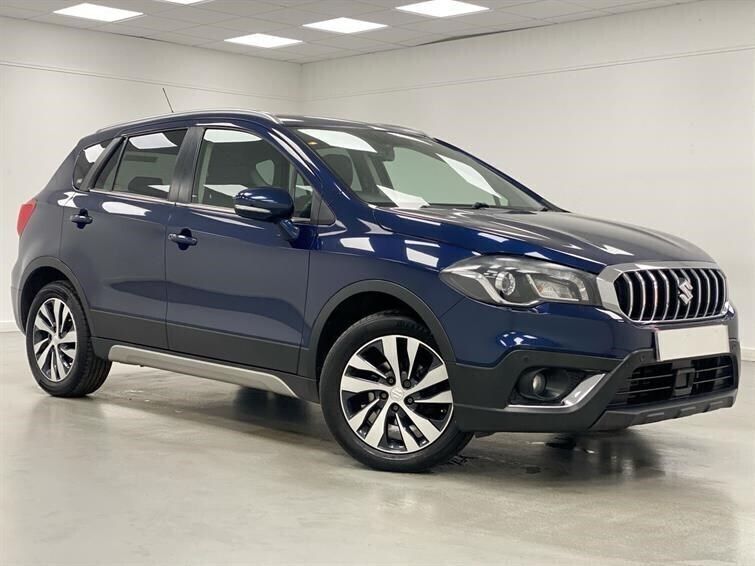 Blue Used 2018 Suzuki SX4 S-Cross SZ5 SUV | £10,895 (Fair price) - Image 1/4