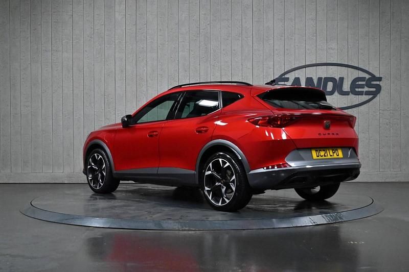 Used Cupra Formentor 204 HP (150 kW) 2021 Red SUV