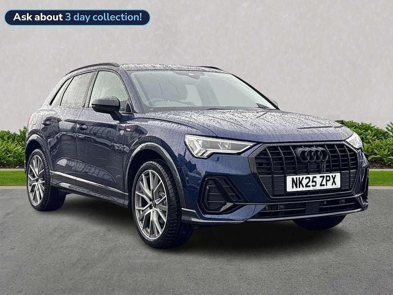 Blue Used 2025 Audi Q3 Black Edition SUV | £36,723 (Fair price) - Image 1/4