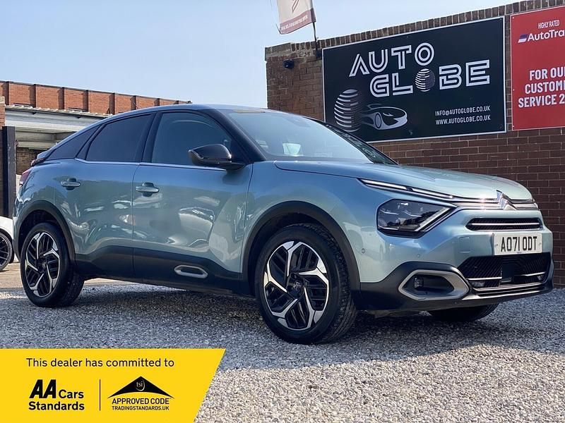 Blue Used 2021 Citroën C4 PureTech Hatchback | £11,490 (Fair price) - Image 1/3