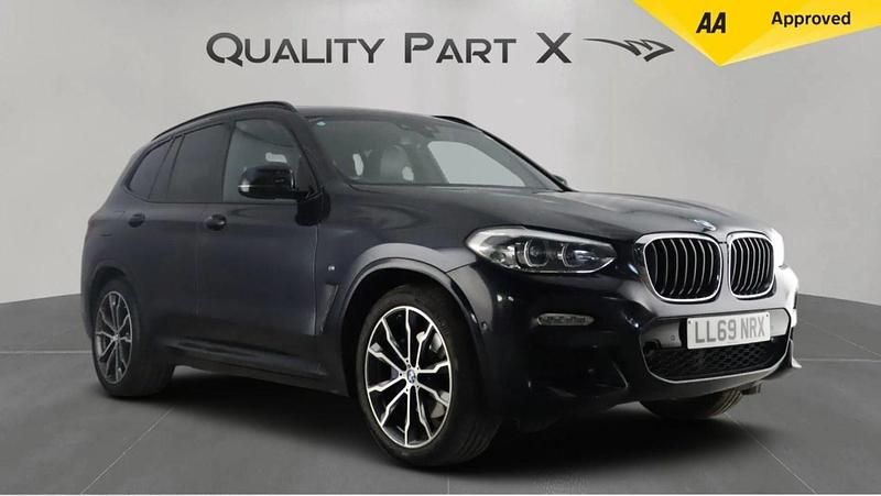 Black Used 2019 BMW X3 M Sport SUV | £20,980 (Fair price) - Image 1/4
