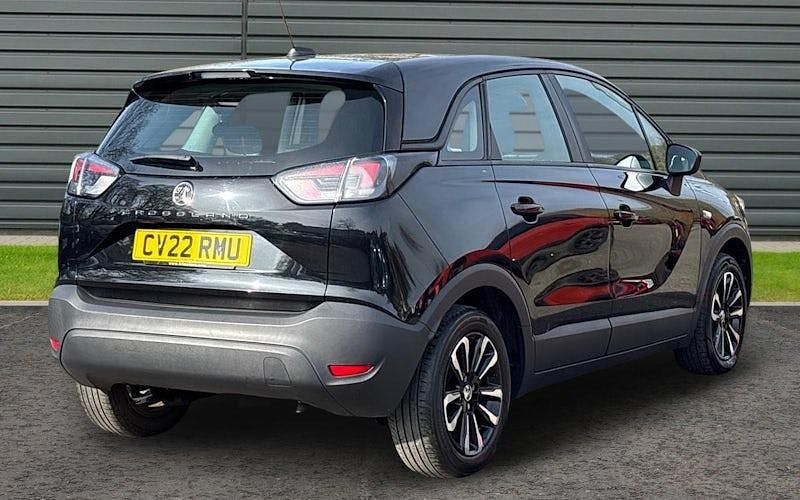 Used Vauxhall Crossland Design Edition 83 HP (61 kW) 2022 Black SUV