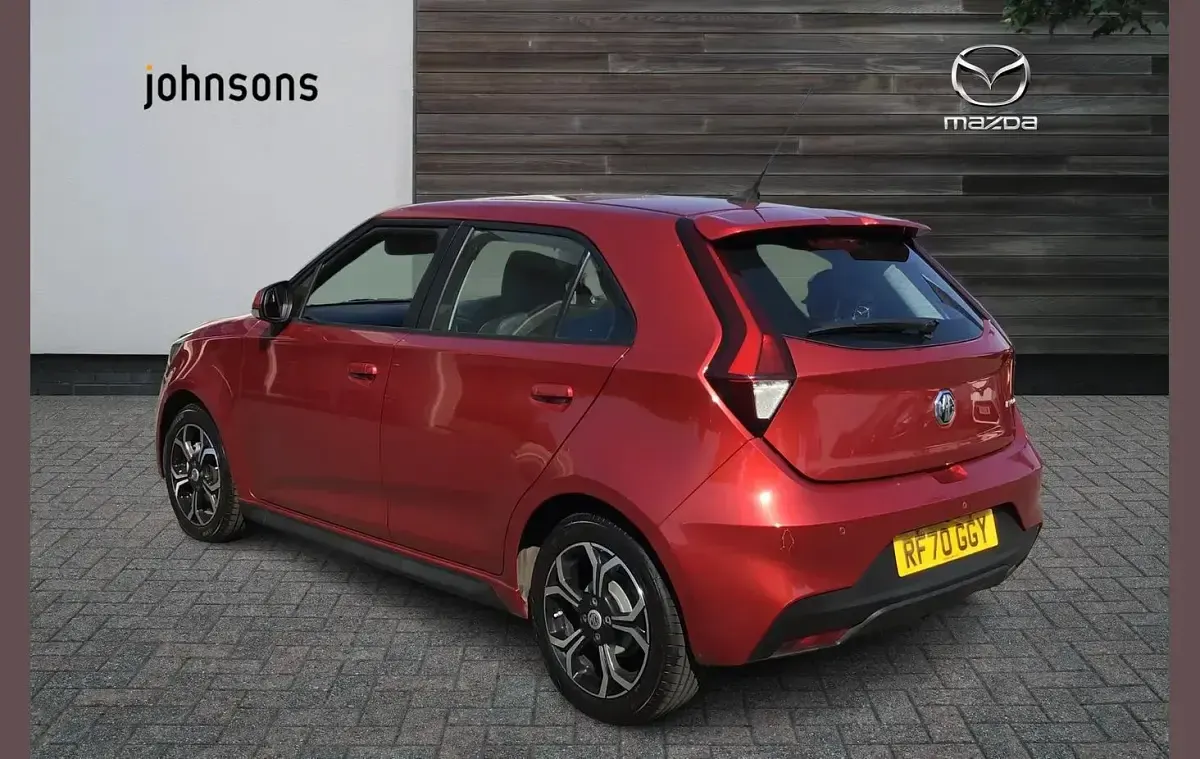 Used MG MG3 Exclusive 106 HP (77 kW) 2021 Red Hatchback