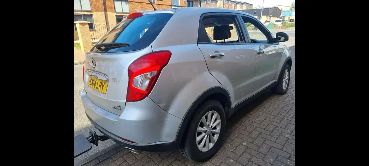 Used SsangYong Korando 2014 Silver SUV