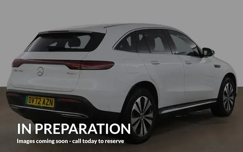 Used Mercedes EQC400 300 kW (408 HP) 2022 White SUV