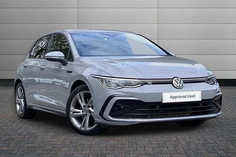 Grey Used 2022 VW Golf VIII R-line Hatchback | £22,150 (A bit pricey) - Image 1/4