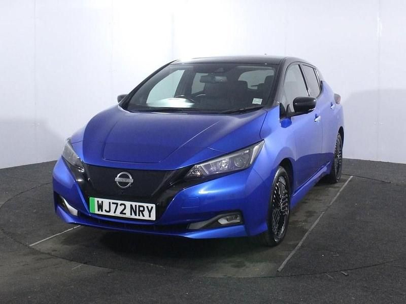 Used Nissan Leaf N-Connecta 110 kW (150 HP) 2022 Blue Hatchback