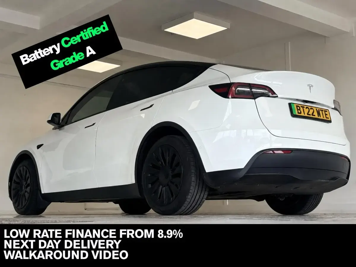 Used Tesla Model Y Long Range AWD 378 kW (514 HP) 2022 White SUV