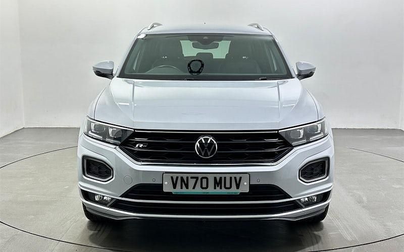 Used VW T-Roc R-line 150 HP (110 kW) 2020 Silver SUV