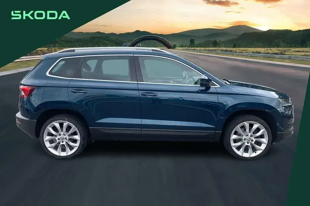 Used Skoda Karoq SE L 150 HP (110 kW) 2020 Blue SUV